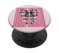 Ragazza del treno del conducente del treno del conduttore merci Locomotiva PopSockets PopGrip Adesivo