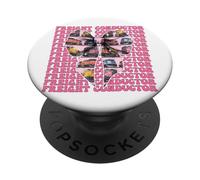 Ragazza del treno del conducente del treno del conduttore merci Locomotiva PopSockets PopGrip Adesivo