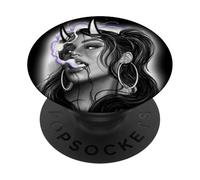Ragazza Demone Lilith PopSockets PopGrip Adesivo