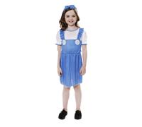 Ragazza Di Campagna Dorothy Wizard Di Oz Costume