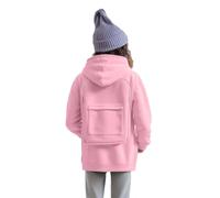 Ragazza Felpe con Cappuccio e Zip Creativa con Zaino Bambina Felpa a Maniche Lunghe Carino Moda Casual Hoodie Autunno Inverno Felpe per Ragazzo e Ragazze 4-14 Anni