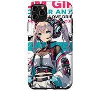 Ragazza giapponese Auto Da Corsa Anime Kawaii Ragazze Alla deriva Custodia per iPhone 11 Pro Max
