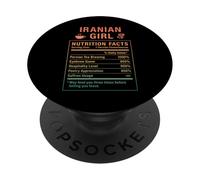Ragazza iraniana Donne Ragazze con radici iraniane PopSockets PopGrip Adesivo