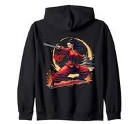 Ragazza Kung Fu Felpa con Cappuccio