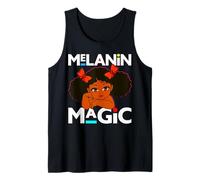 Ragazza Nera Melanina Magic Toddler Brown Girly Girl Canotta