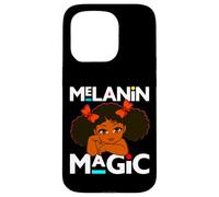 Ragazza nera Melanina Magic Toddler Brown Girly Girl Custodia per iPhone 15 Pro