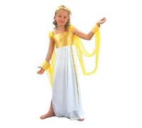 Ragazza Oro Dea Greco-Romana Costume