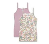 Ragazza Pacco Doppio Biancheria Intima, Lilla + Fiorito V.V.Sanetta Tgl 152-176