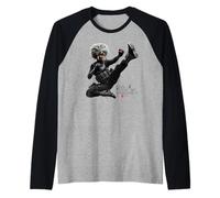 Ragazza Penso Che mia Nonna è Una Spia v2 Maglia con Maniche Raglan