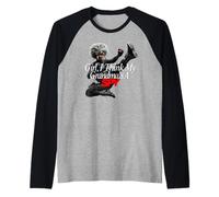 Ragazza Penso Che mia Nonna è Una Spia v3 Maglia con Maniche Raglan