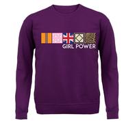 Ragazza Potenza - Bambini Felpa/Maglione - Spice Band Music Sportivo Pauroso
