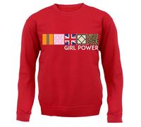 Ragazza Potenza - Bambini Felpa/Maglione - Spice Band Music Sportivo Pauroso