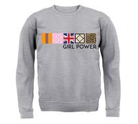Ragazza Potenza - Bambini Felpa/Maglione - Spice Band Music Sportivo Pauroso
