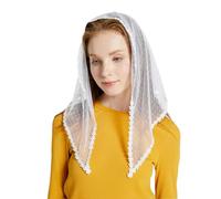 Ragazza Ragazza Pizzo Bandana Pura Dei Capelli Fazzoletti Tie Back Headwrap Colore Bianco Turbanti Traspiranti per Ragazza Strumento Foto
