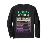 Ragazza Russa Donne orgogliose con Radici Russe Maglia a Manica