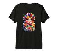 Ragazza Russa! Occhiali da Sole Matryoshka Moscow Matryoshka Maglietta Premium