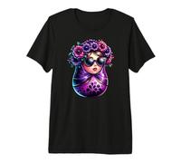 Ragazza Russa! Occhiali da Sole Matryoshka Moscow Matryoshka Maglietta Premium