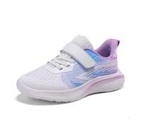 Ragazza Scarpe Sportive da Corsa 2025 Larghe per Bambine Camminata Leggero Sneakers Bambina Mesh con Strappi Regolabili Feste di Compleanno e Uso Quotidiano