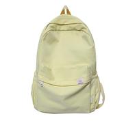 Ragazza Schoolbag Femminile Versione Coreana Degli Studenti Delle Scuole Superiori Carino Solido Zaino di Colore Solido Studenti Delle Scuole Superiori Zaino Grande Capacità 50l Zaino, Giallo