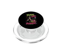 Ragazza selvaggia estate divertente punk rock PopSockets PopGrip per MagSafe