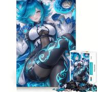 Ragazza sexy che gioca ai videogiochi, puzzle da 1000 pezzi per adolescenti, sfida per la mente, giocattolo per attività domestiche, taglio netto, regalo affettuoso 38x26cm