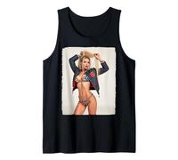 Ragazza sexy sulla maglietta per gli uomini bionda bomba bikini ragazza Canotta