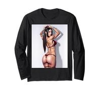 Ragazza Sexy sulla Maglietta per Gli Uomini - Sexy Booty Modello Pinup #3 Maglia a Manica