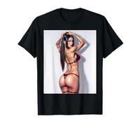Ragazza Sexy sulla Maglietta per Gli Uomini - Sexy Booty Modello Pinup #3 Maglietta