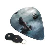 Ragazza Sirena E Vela Sul Mare Nave Pirata Plettro Per Chitarra Set Da 6 Pezzi Per Chitarra Acustica, Chitarra Elettrica, Basso, Ukulele - Sottile, Medio E Spesso
