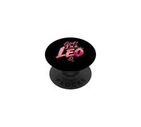 Ragazza Sono un Leone Zodiac Astrology Baddie Lion Constellation PopSockets PopGrip Adesivo