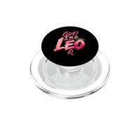 Ragazza Sono un Leone Zodiac Astrology Baddie Lion Constellation PopSockets PopGrip per MagSafe