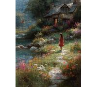 Ragazza Strada Puzzle 5000 Pezzi, 3D Puzzle per Adulti Impegnativo, Educa Puzzles Artistico, Divertente E Stimolante Puzzles Decorativo per La Famiglia, Regalo e Decorazione Pareti FNKL6-778