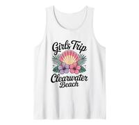 Ragazza Viaggio Clearwater Beach Florida Travel Crew Besties Canotta
