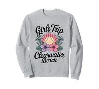 Ragazza Viaggio Clearwater Beach Florida Travel Crew Besties Felpa