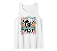 Ragazza Viaggio Key West Donne Ragazze Besties Florida Vacay Canotta