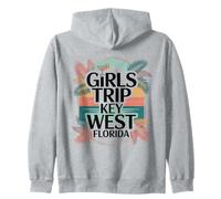 Ragazza Viaggio Key West Donne Ragazze Besties Florida Vacay Felpa con Cappuccio