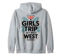 Ragazza Viaggio Key West Donne Ragazze Besties Florida Vacay Felpa con Cappuccio