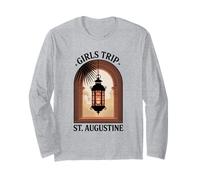 Ragazza Viaggio St. Augustine Girls Travel Crew Florida Besties Maglia a Manica