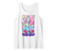 Ragazza Zombie Goth Pastello Canotta