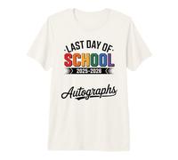 Ragazze 2026 Last Day Scuola Firma Autograph Scrivi Maglietta Premium