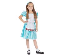 Ragazze Alice Dolce Costume Paese Delle Meraviglie Book Week Giorno Bambini