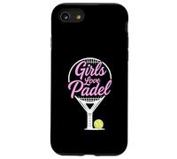 Ragazze Amore Padel Carino Pastello Design per le Donne Custodia per iPhone SE (2020) / 7/8
