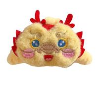 Ragazze Artiglio Dei Capelli Cinese Nuovo Anno Fascia Con Delicato Peluche Drago Forma Artiglio Dei Capelli Peluche Fascia Per