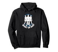 Ragazze Basket What Up Doe | Vintage Detroit Michigan Felpa con Cappuccio