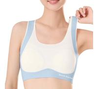 Ragazze Biancheria Intima 128 Set Crop Top Reggiseno Ragazza Senza Cuciture Sport Reggiseno Allenamento Bianco Teen Reggiseno Camisole Stile Leggero Senza Cuciture Bambini Intimo Per Bambini, Blu, 11