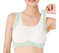 Ragazze Biancheria Intima 128 Set Crop Top Reggiseno Ragazza Senza Cuciture Sport Reggiseno Allenamento Bianco Teen Reggiseno Camisole Stile Leggero Senza Cuciture Bambini Intimo Per Bambini, verde