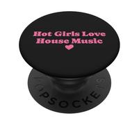 Ragazze Calde Amore Casa Musica EDM Rave Techno Concerto PopSockets PopGrip Adesivo