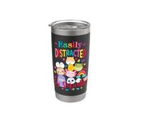 Ragazze che amano Squishy facilmente distratto da squishies animali Bicchiere termico in acciaio inox doppia parete