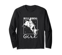 Ragazze che cavalcano il toro Maglia a Manica
