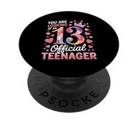 Ragazze che state guardando al tredicesimo compleanno ufficiale di un'adolescente PopSockets PopGrip Adesivo
